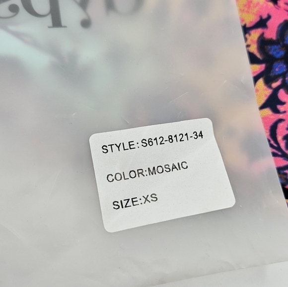 NWT Gypsy 05 swimm Mosaic bikini top only size xs - Picture 9 of 10